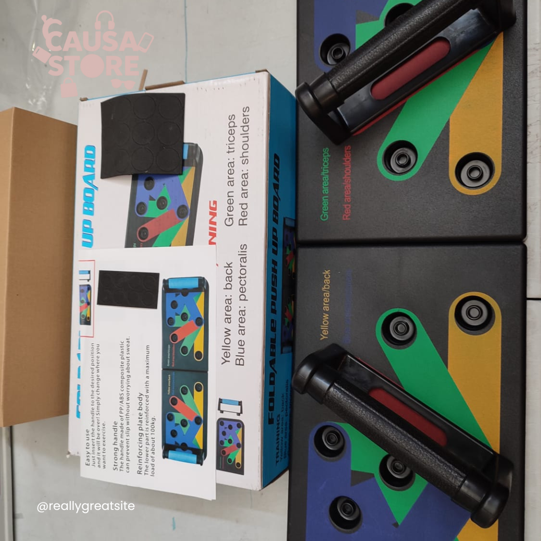 TABLERO DE FLEXIONES PUSH UP BOARD